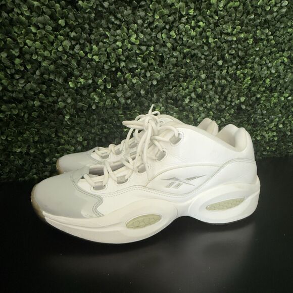 USED Reebok Question Low Mens 13 White Grey GZ0366 Allen Iverson Basketball main image 5